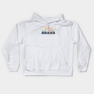 Rainbow Cupboard Kids Hoodie